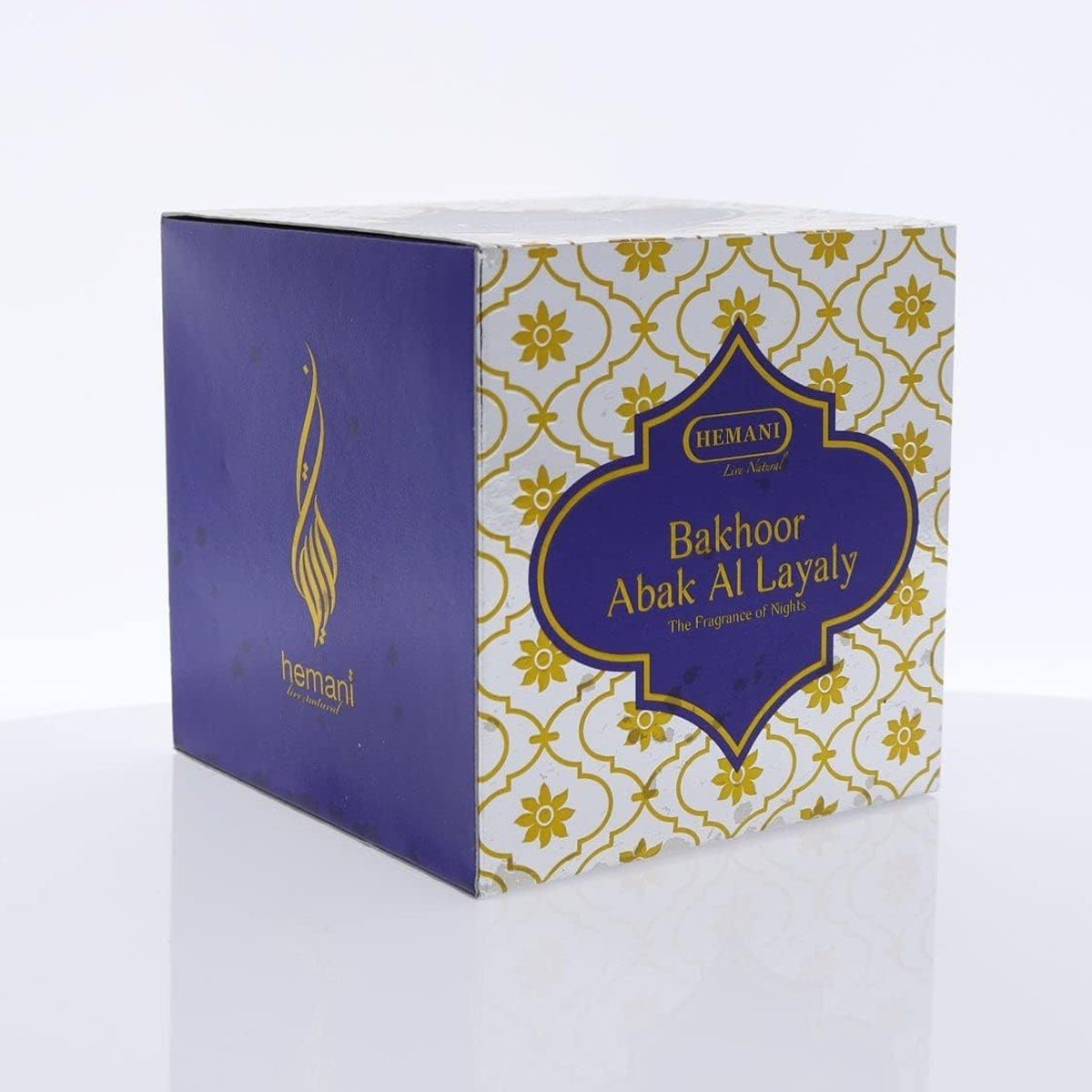 Hemani Bakhoor Abak Al Layaly 90g - Afri Cosmetics
